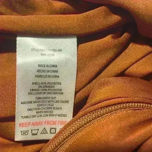 NWT Jason Wu Cowl Neck Jumpsuit. Size L - Picture 7 of 7